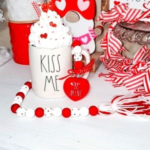 Rae Dunn Kiss Me Bead Garland